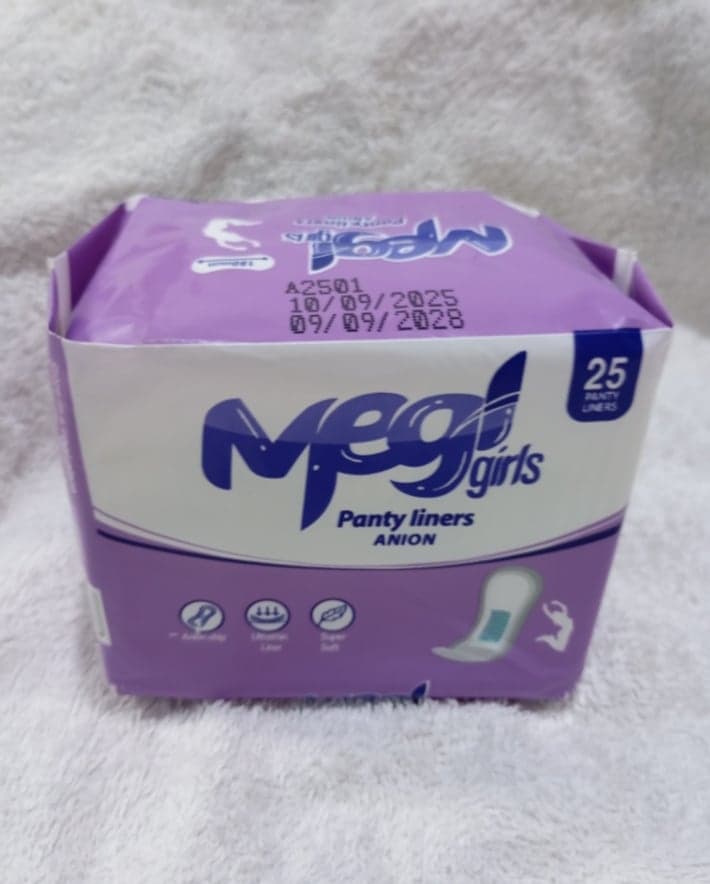 Protèges slips avec anion Megi Girls